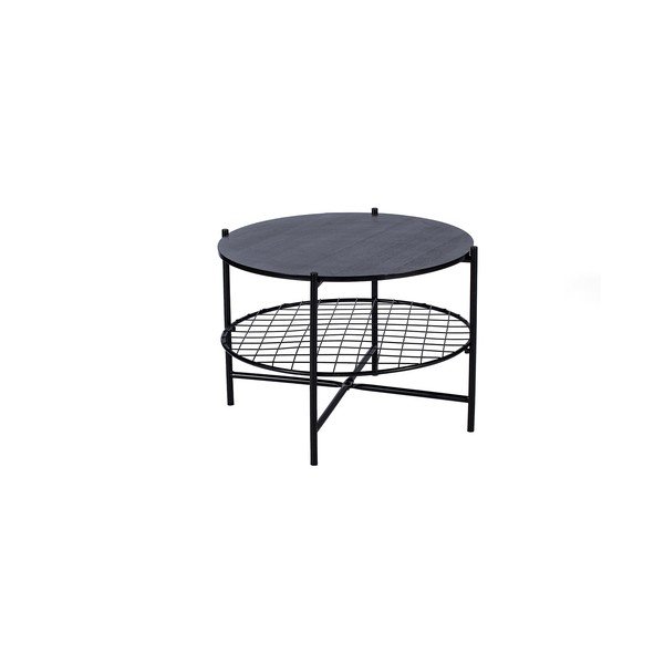 Tavolino rotondo nero, Ø 63 cm Joe - Bonami Selection