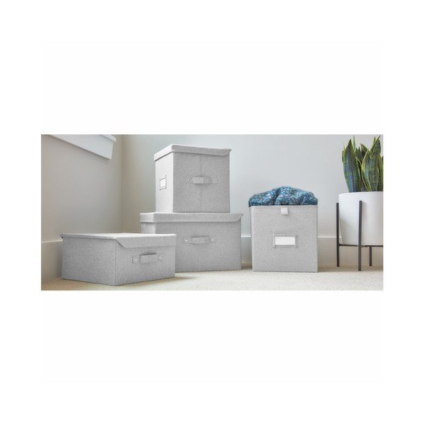 Contenitore grigio, 39 x 28 cm Codi - iDesign-image-1