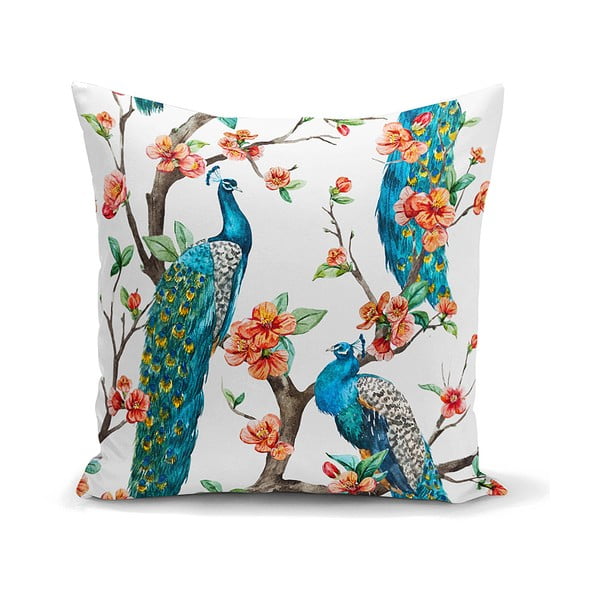 Povlak na polštář Minimalist Cushion Covers Peacock Flower, 45 x 45 cm