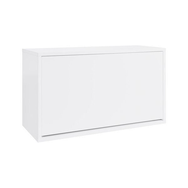 Scarpiera bianca con ante ribaltabili/da parete 70x30x40 cm – ReCollector