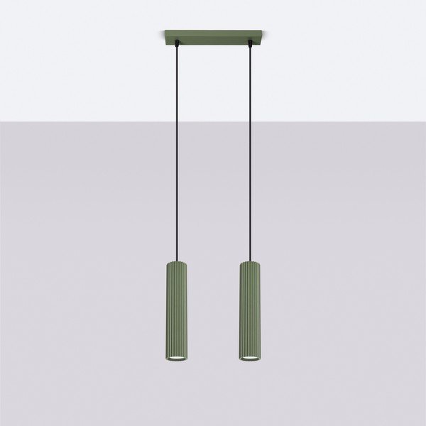 Lampadario verde Gleam – Sollux-image-4