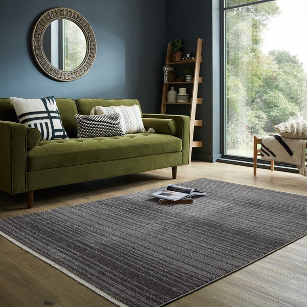 Tappeto grigio scuro 120x160 cm Camino - Flair Rugs-image-1