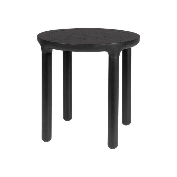 Tavolino rotondo con effetto frassino ø 45 cm Storm – Zuiver