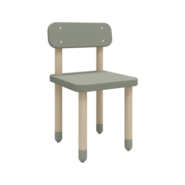 Sedia per bambini verde chiaro Dots - Flexa-image-2