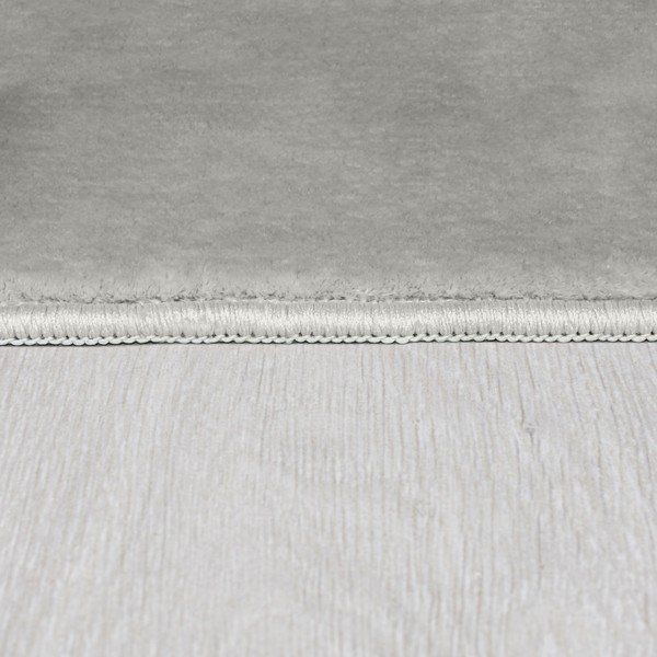 Tappeto rotondo grigio chiaro 133x133 cm - Flair Rugs-image-4