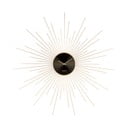 Orologio da parete in nero e oro Peony, ø 95 cm Extreme - Karlsson