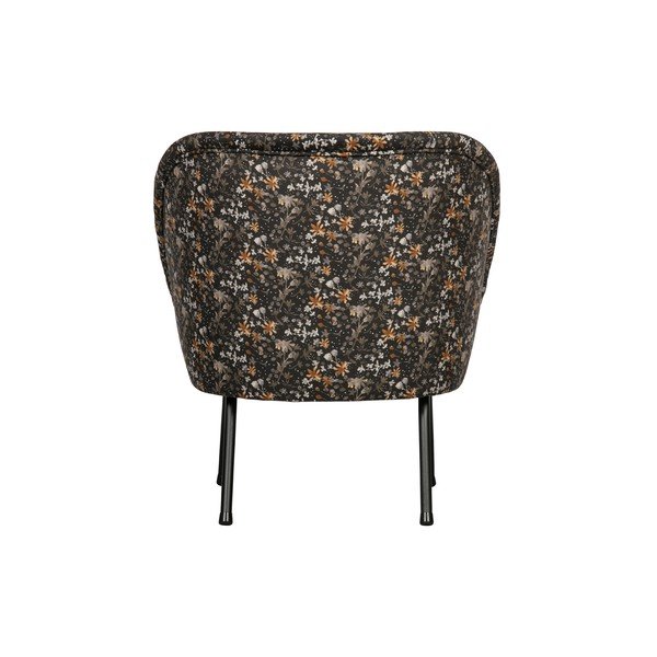 Poltrona a fiori neri Vogue - BePureHome-image-4