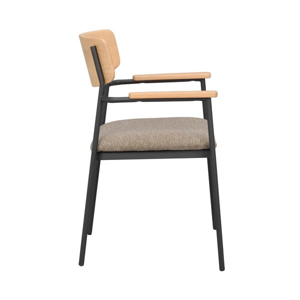 Sedie da pranzo in colore beige-naturale in set da 2 Maymont - Rowico-image-3