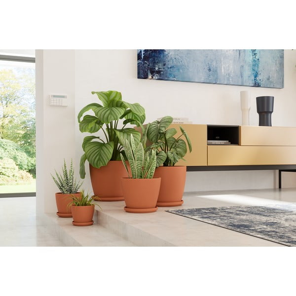 Sottovaso in terracotta ø 27 cm - Artevasi-image-3