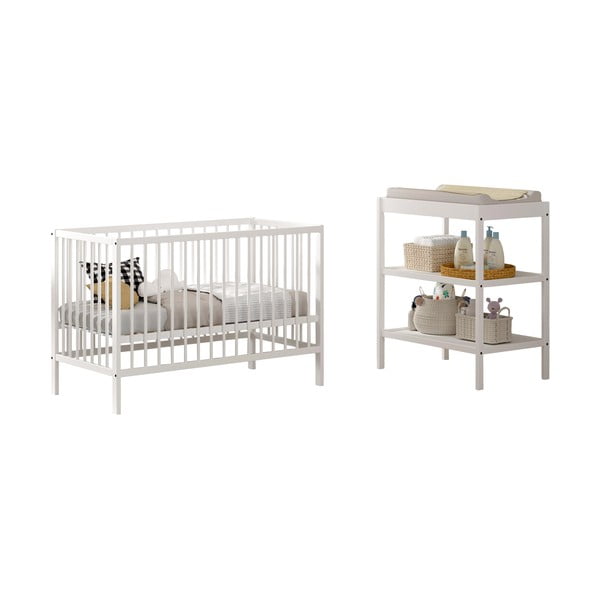 Set di mobili per bambini in faggio massiccio 2 pz Dino – Vipack