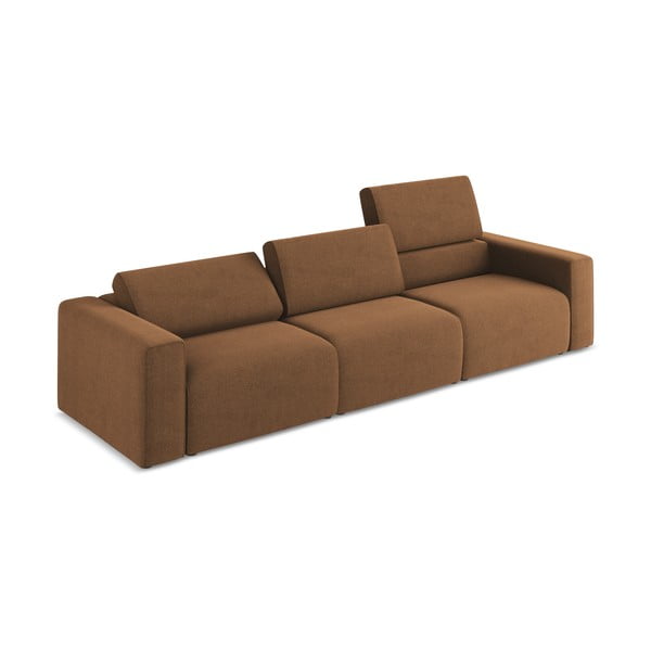 Divano componibile marrone 314 cm Kalea – Makamii-image-1
