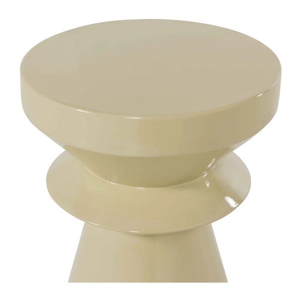 Tavolino rotondo in metallo ø 30 cm Fedde – WOOOD-image-3