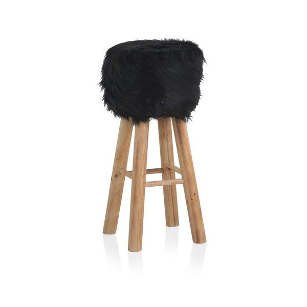 Sedia con seduta nera Round - Geese