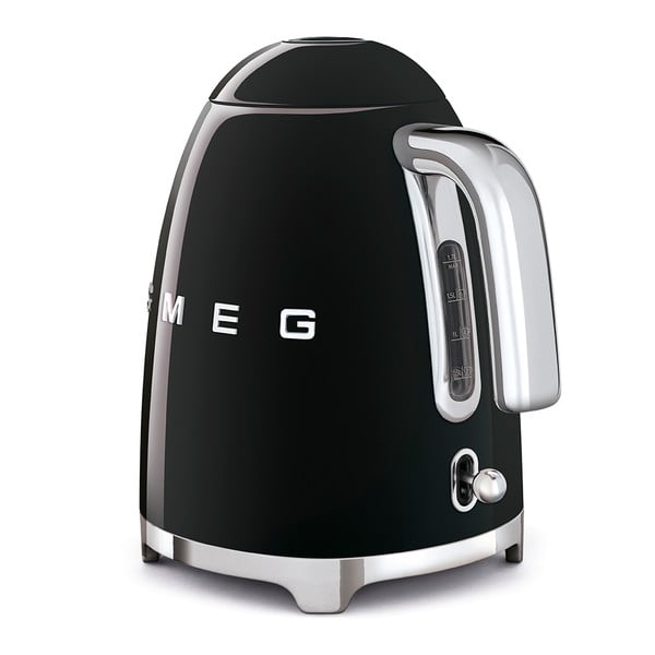 Bollitore in acciaio inox nero da 1,7 l Retro Style - SMEG-image-2