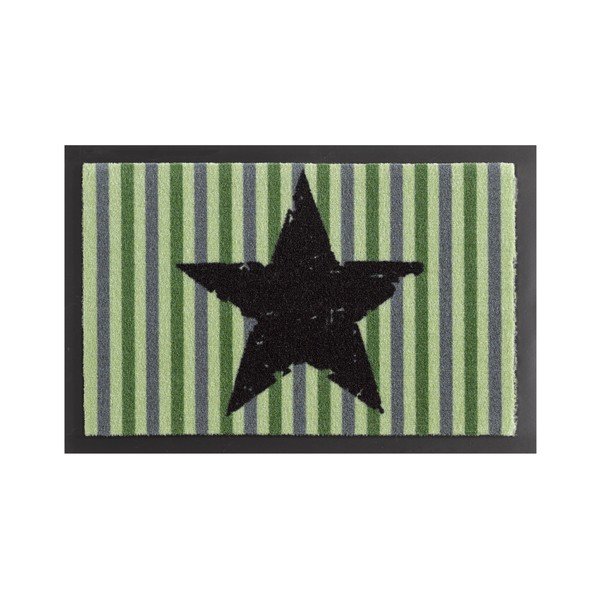 Rohožka Hanse Home STar Stripes Green, 40 x 60 cm
