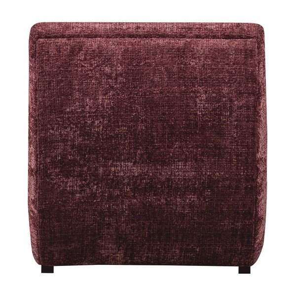 Poltrona burgundy con rivestimento in ciniglia Observe – WOOOD-image-3