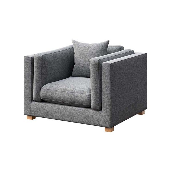 Poltrona relax grigia Pomo - Ame Yens-image-2