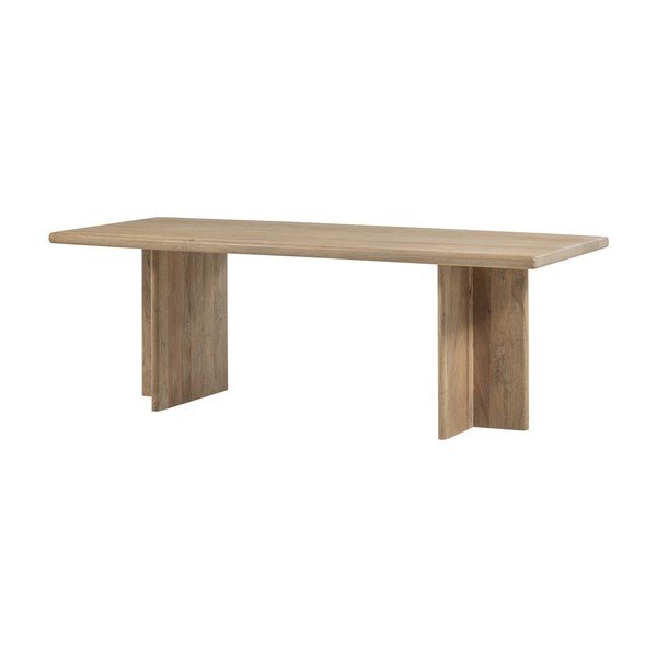 Tavolo da pranzo in mango massiccio 90x220 cm Ato – WOOOD-image-2
