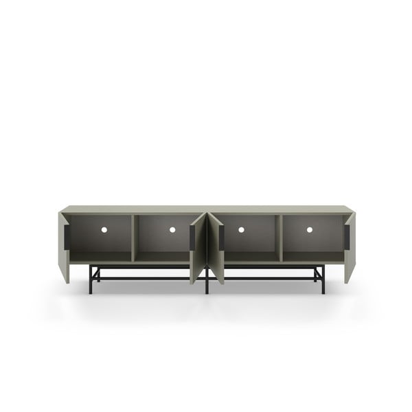 Mobile TV verde-grigio 200x54,5 cm Eldia - Marckeric-image-2