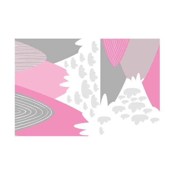 Adesivo murale Montagne giganti scandinave Elika - Ambiance-image-2