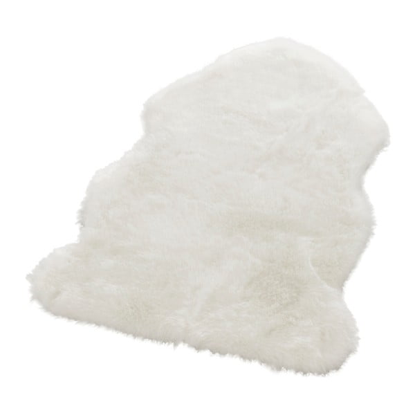 Pelliccia sintetica bianca Soft, 90 x 140 cm Uni - Mint Rugs-image-2