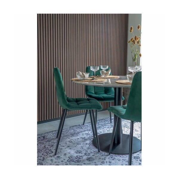 Sedie da pranzo verdi in un set di 2 Middelfart - House Nordic-image-2