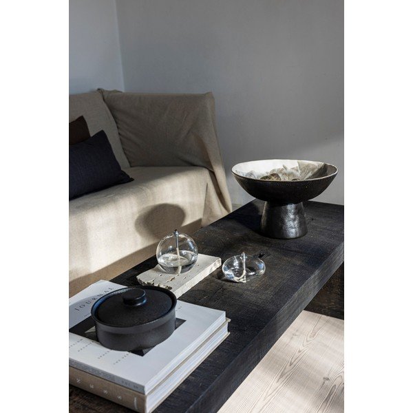 Ciotola nera/avorio in gres ø 31,5 cm By Hand  – Mette Ditmer Denmark-image-2