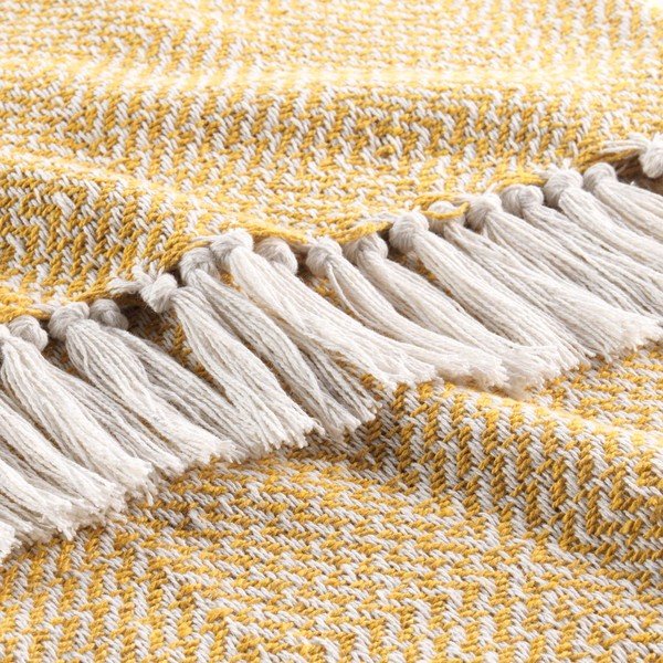 Coperta 125x150 cm Louisette - douceur d'intérieur-image-1