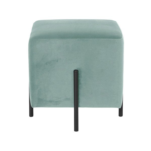 Sgabello in velluto color menta Nolan - Støraa-image-2