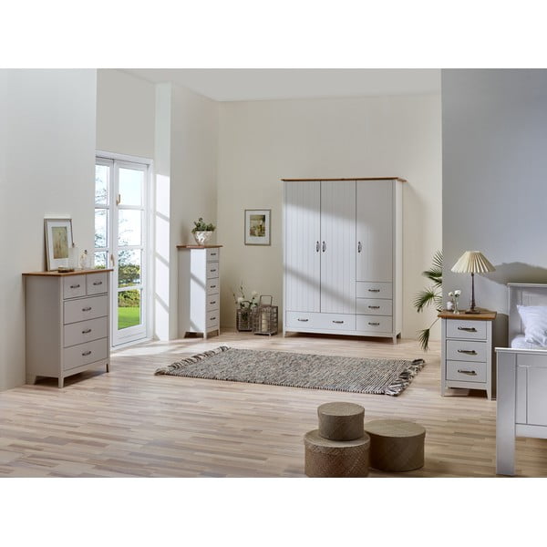 Armadio bianco , 192 x 142 cm Norfolk - Steens-image-1