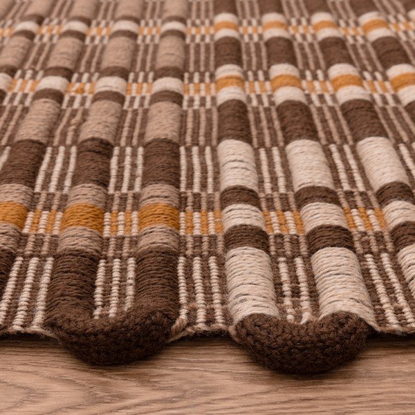 Tappeto marrone tessuto a mano 160x230 cm – Asiatic Carpets-image-4