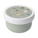 Scatola per la merenda dei bambini con forchetta Little farm - Mepal