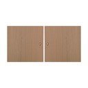 Anta in rovere per scaffalatura modulare 2 pezzi 32x33 cm Mistral Kubus - Hammel Furniture
