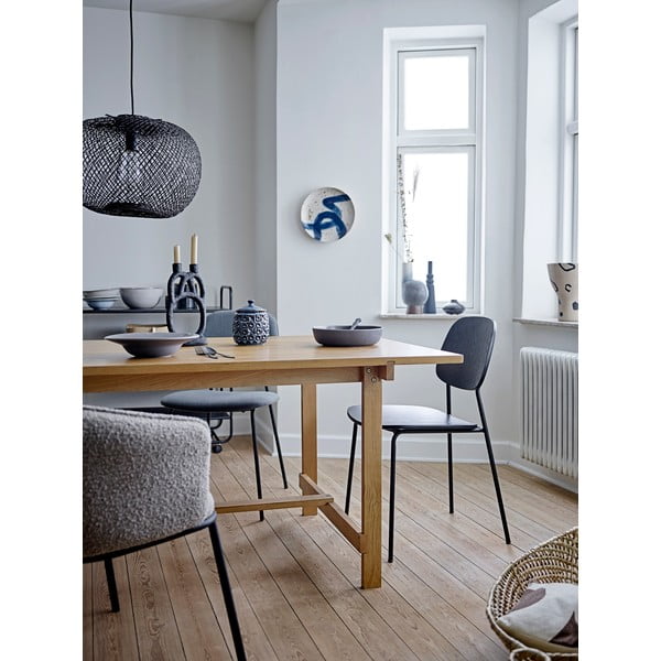 Candeliere nero, altezza 29 cm Ramina - Bloomingville-image-3