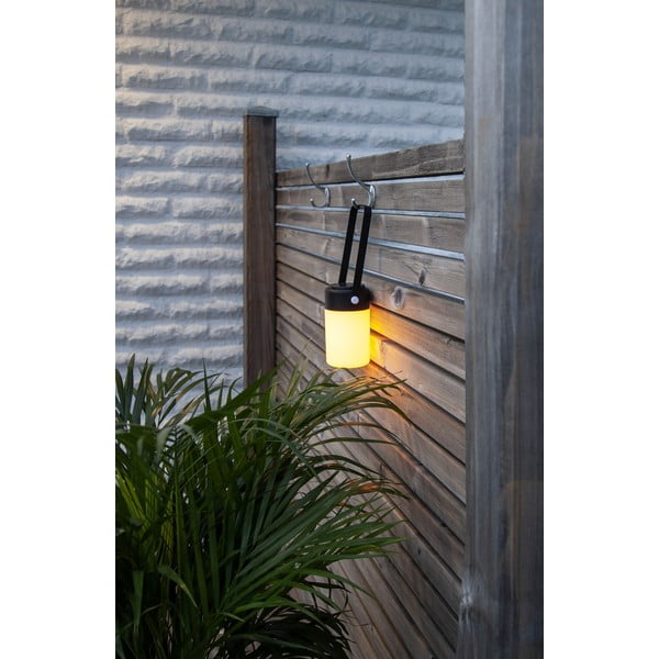 Lanterna LED nera e beige, altezza 19 cm Flame - Star Trading-image-2