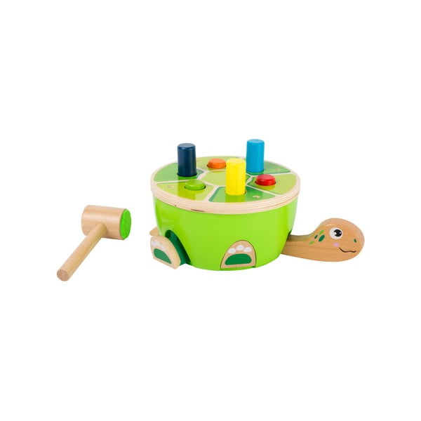 Martello per bambini a forma di tartaruga - Legler-image-3