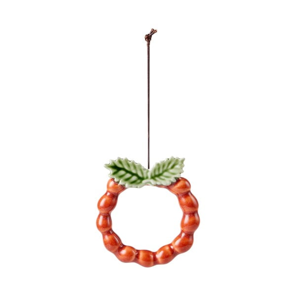 Ornamento natalizio in porcellana Wreath - Kähler Design