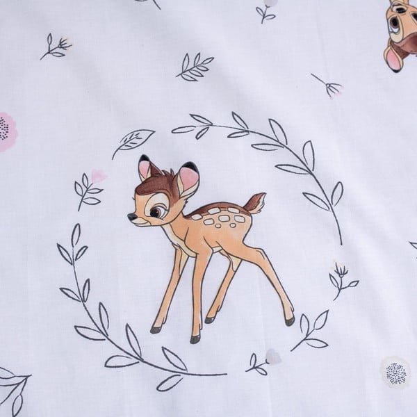 Biancheria da letto per bambini in cotone per culla 100x135 cm  Bambi "Beige" – Jerry Fabrics-image-4