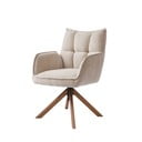 Set di sedie da pranzo color crema in imbottito 2 pz Marilla – Unique Furniture