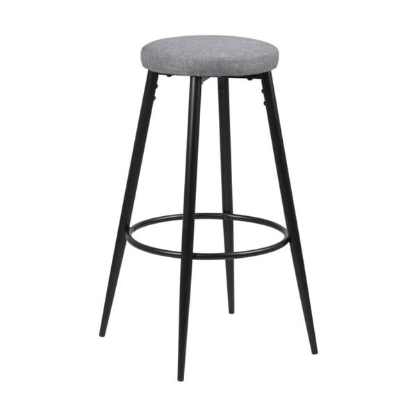 Set di 2 sedie da bar grigie Hector - Actona-image-2