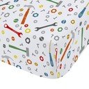 Lenzuolo con angoli per bambini per letto singolo 90x190 cm Digger Dreams – Catherine Lansfield