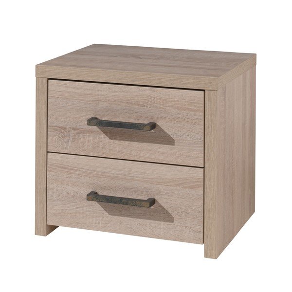 Comodino marrone , larghezza 50 cm Aline - Vipack