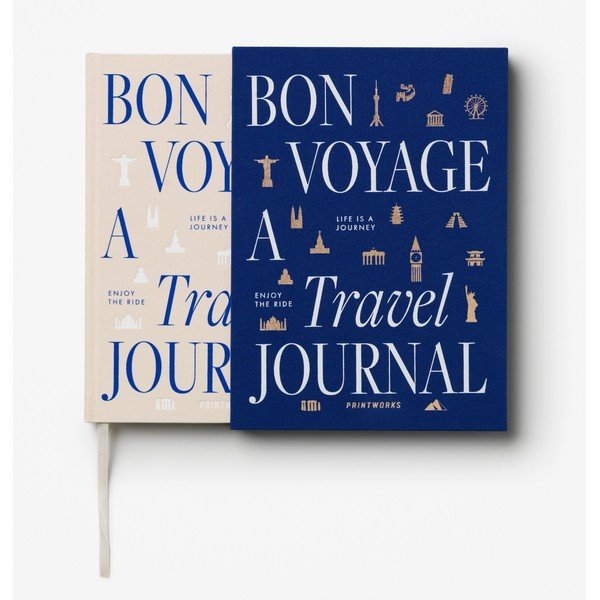 Quaderno 104 pag. Bon Voyage Travel Journal – Printworks