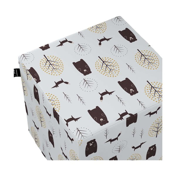 Pouf per bambini Magic - Yellow Tipi-image-1