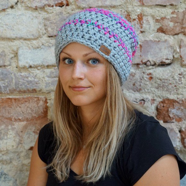 Cappello lavorato a mano all'uncinetto Kathy - DOKE-image-1