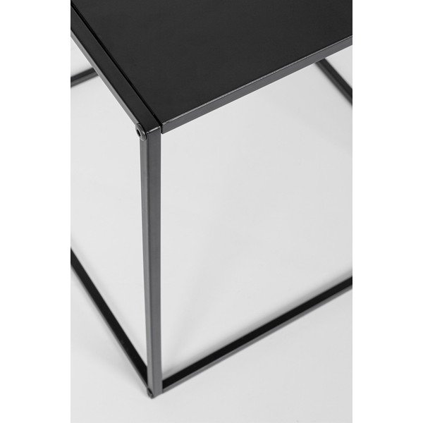 Set di tavolini da salotto neri in metallo 2 pz 38x38 cm Alrik – Yes Everyday-image-4