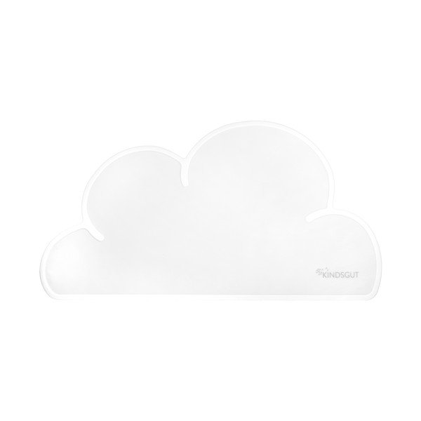 Tovaglietta in silicone bianco Cloud, 49 x 27 cm - Kindsgut