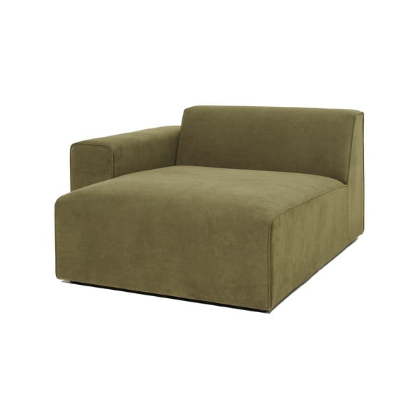 Modulo divano in velluto a coste verde (angolo sinistro) Sting - Scandic-image-2