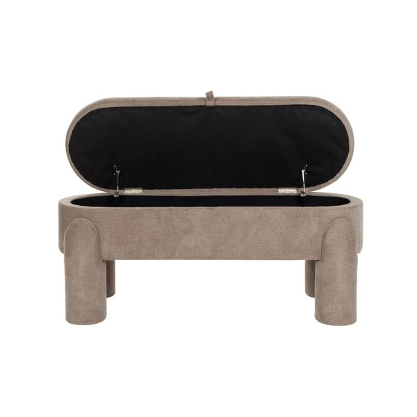 Panchina marrone chiaro Orly – White Label-image-2