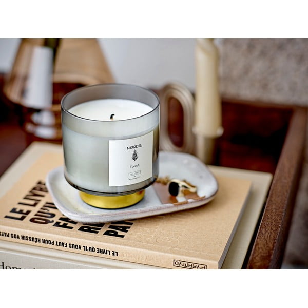 Candela profumata tempo di combustione 50 h Nordic Forest - ILLUME x Bloomingville-image-1